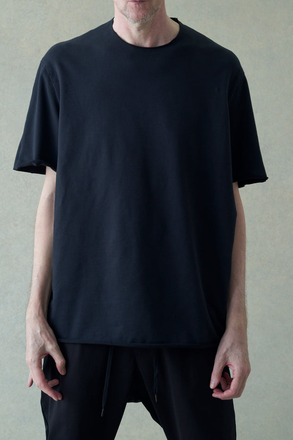 DEVOA round neck T-shirt CSE-3SU1 black